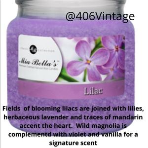 Lilac Mia Bellas 16 oz Natural Palm Wax Candle